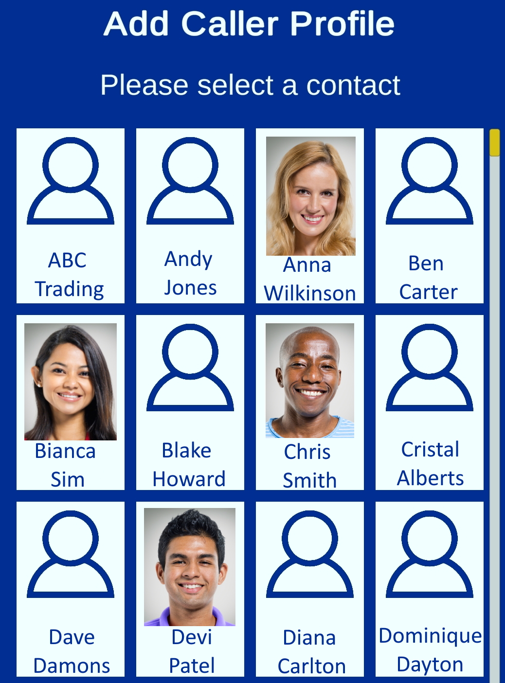 Import From Contacts Image